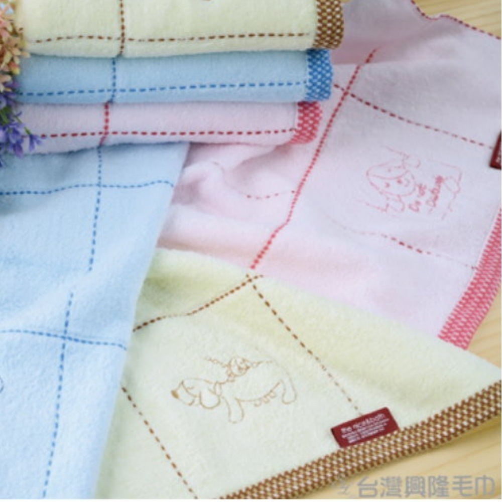 幸福家族剪絨純棉毛巾(6條毛巾組) 【台灣興隆毛巾專賣】柔軟親膚性佳-細節圖2