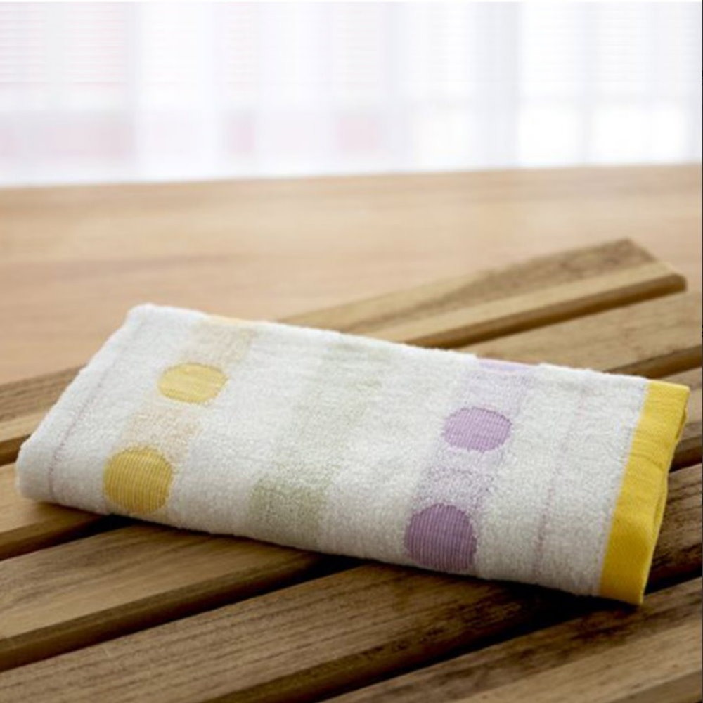 超強力擦髮巾-多彩圓點(2條毛巾組)【台灣興隆毛巾製】加長設計  瞬間吸水  易乾輕巧-細節圖4