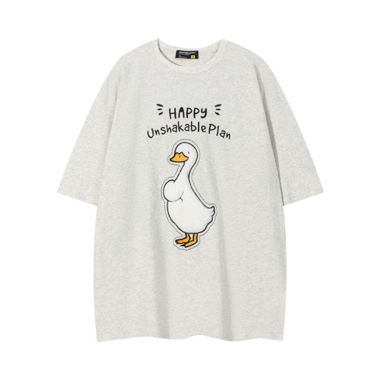 S733 黑色 棗紅 雪花灰 S-XL 100%棉 | 2023春夏新品潮牌T恤短T-細節圖6