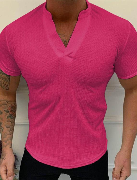 2023 男士夏季短袖休閒商務舒適輕薄透氣-細節圖8