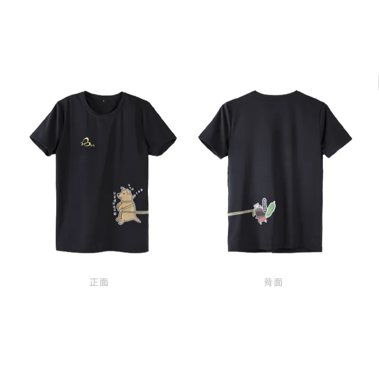 彈性機能Tshirt 胖艾尼-細節圖6