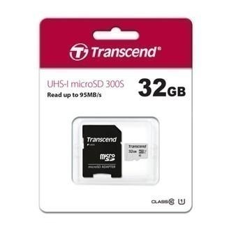 全新 創見記憶卡 16G/ 32G/ 64G/ 128G microSDXC/SDHC 300S 附轉卡-細節圖2