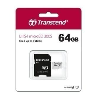 全新 創見記憶卡 16G/ 32G/ 64G/ 128G microSDXC/SDHC 300S 附轉卡-細節圖3