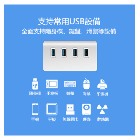 宏晉 鋁合金USB擴充HUB 完美支持OTG ASUS ACER MSI MAC 筆電桌電擴充-細節圖7