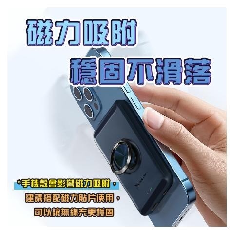 宏晉 隨心充 Magsafe行動電源 PD雙向快充+無線快充 雙快充移動電源 磁吸行動電源 無線行動電源-細節圖3