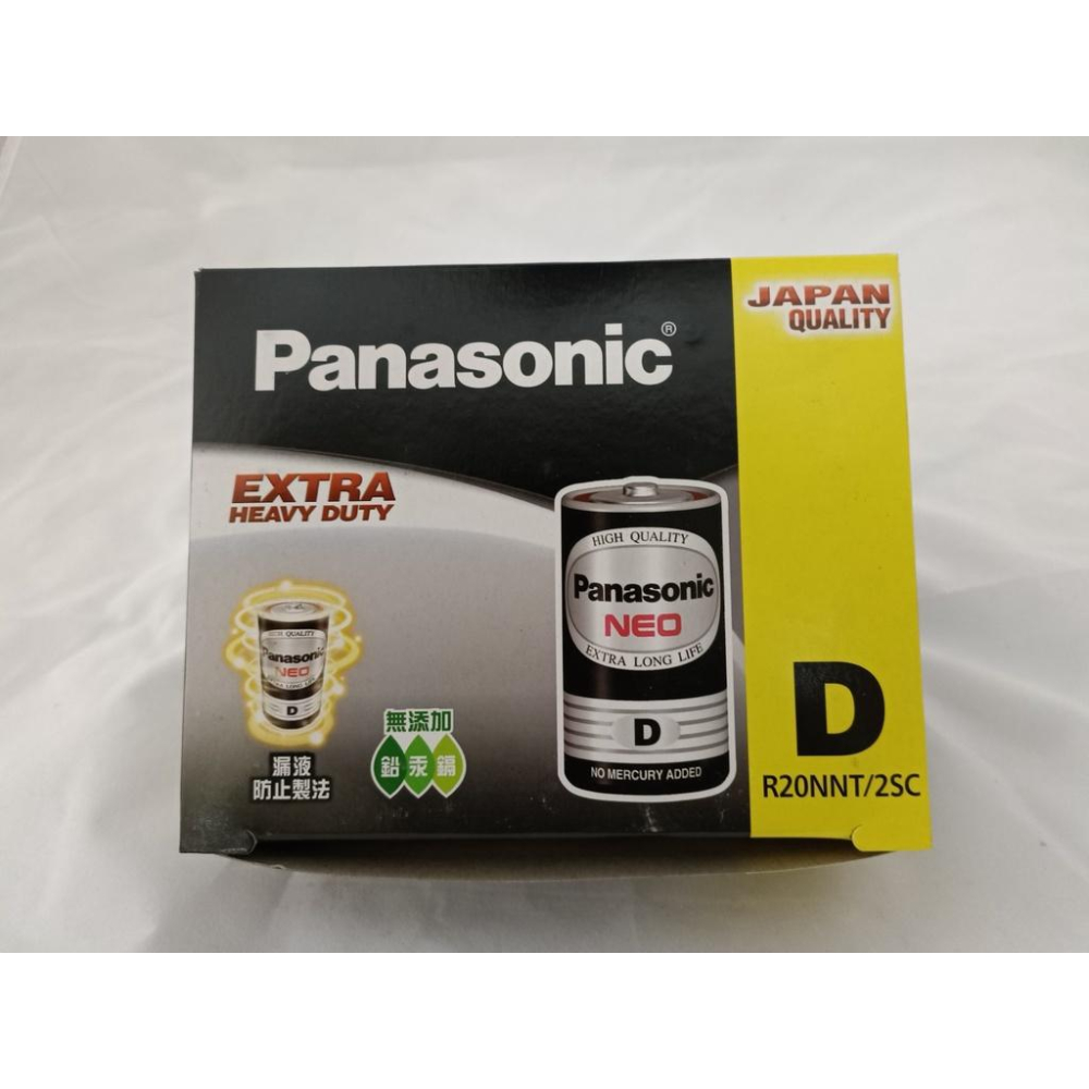 Panasonic 國際牌 NEO 電池 錳性乾電池 1號 2號 3號 4號 R6NNT-4SCA-細節圖2