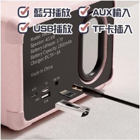 復古藍牙音箱 復古藍牙喇叭 無線藍牙音響 迷你 便攜 小音響 迷你藍牙音響-細節圖7