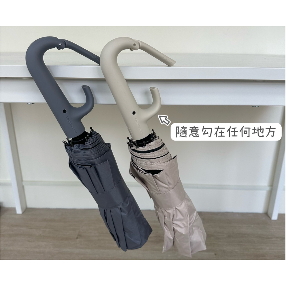 自動傘 扣環手柄自動雨傘 20骨 125CM傘面 50UPF 晴雨傘 防曬傘 露營傘 高爾夫傘 遮陽傘-細節圖8