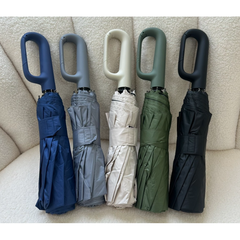 自動傘 扣環手柄自動雨傘 20骨 125CM傘面 50UPF 晴雨傘 防曬傘 露營傘 高爾夫傘 遮陽傘-細節圖10