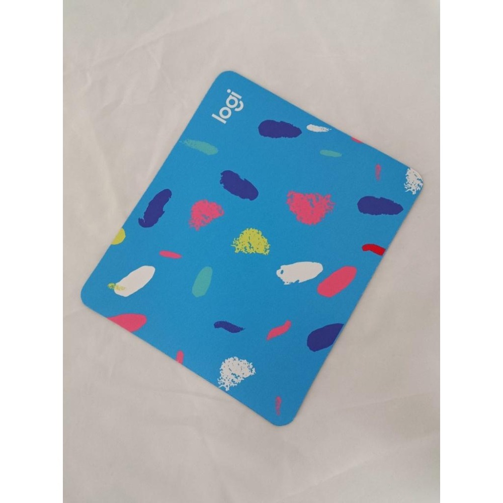 Logitech 羅技 小鼠墊 布面遊戲滑鼠墊 原廠小鼠墊-細節圖3