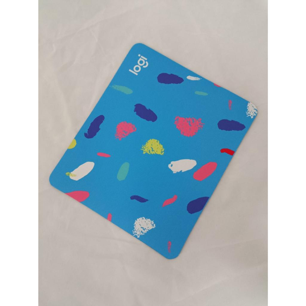 Logitech 羅技 小鼠墊 布面遊戲滑鼠墊 原廠小鼠墊  滑鼠墊-細節圖2