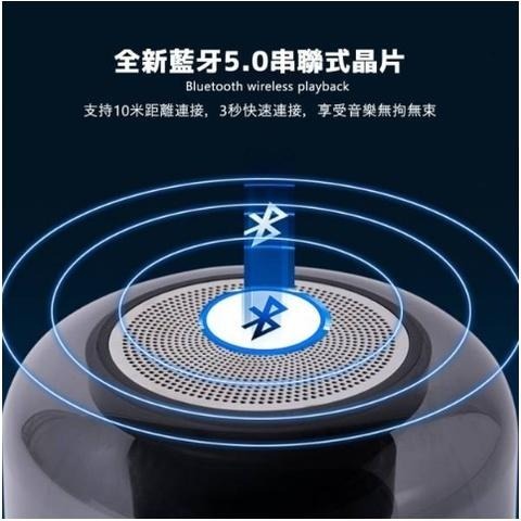 宏晉 HJ-915 20W 藍牙喇叭 炫光水晶喇叭 劇院級20W大功率 TWS串聯-細節圖4