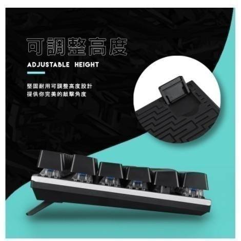 HJ-521 電競機械式鍵盤 青軸電競鍵盤 鍵盤 遊戲鍵盤 機械式鍵盤 雷雕ㄅㄆㄇ注音 呼吸燈-細節圖6