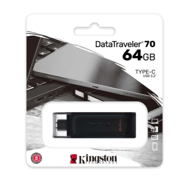 KINGSTON 金士頓 USB-C 隨身碟 DT70 USB USB-A + USB-C DTDEG2-細節圖2