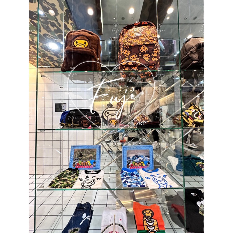 【富士🇯🇵日本代購】全新 正版現貨 Bape baby Milo 可愛い猿 各種小物收納包 零錢包 口紅包 交換禮物-細節圖4