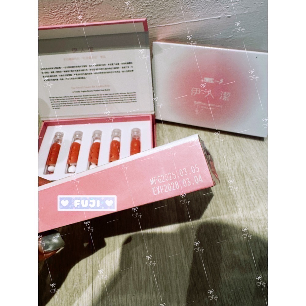 【富士代購】全新正版現貨 珊妮S-伊人潔 女性 私密處保養錠 韓國製 一盒5入 共三十顆 最新效期 2028.03-細節圖2