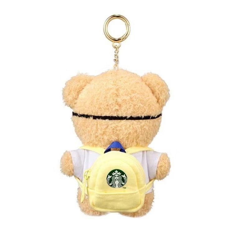 【富士🇰🇷韓國代購】全新正版現貨 STARBUCKS 韓國星巴克 2025 校園熊夥伴 鑰匙圈 BEARISTA-細節圖4