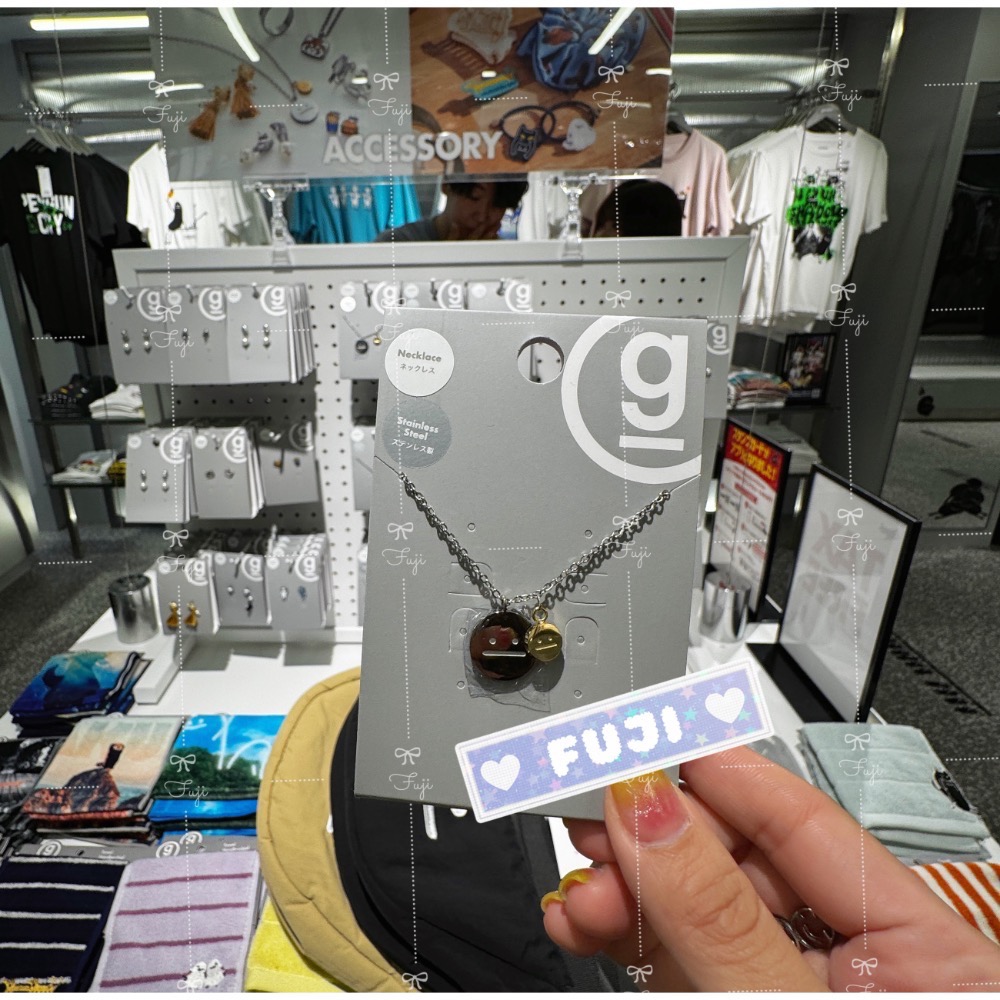 【富士🇯🇵日本代購】全新正版現貨 graniph 不鏽鋼 項鍊 グラニフ ビューティフルシャドー ネックレス-細節圖6