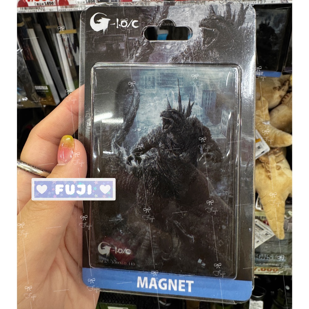 【富士🇯🇵日本代購】全新正版現貨 哥吉拉 ゴジラ Godzilla ジャンボマグネット 巨型磁鐵 冰箱貼 收藏 磁鐵-細節圖2