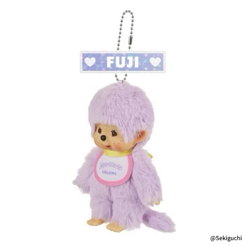 【富士🇯🇵日本代購】全新日本現貨 Sekiguchi 株式會社出品 Monchhichi 夢奇奇 彩色款 送禮-規格圖2