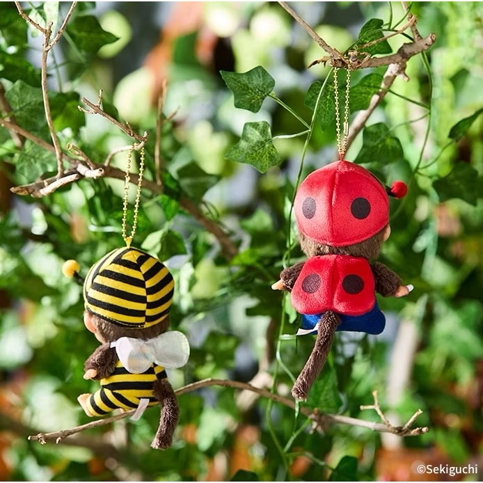 【富士🇯🇵日本代購】全新正版現貨 夢奇奇 MONCHHICHI 瓢蟲 🐞 吊飾 娃娃 吊飾 收藏 送禮-細節圖4