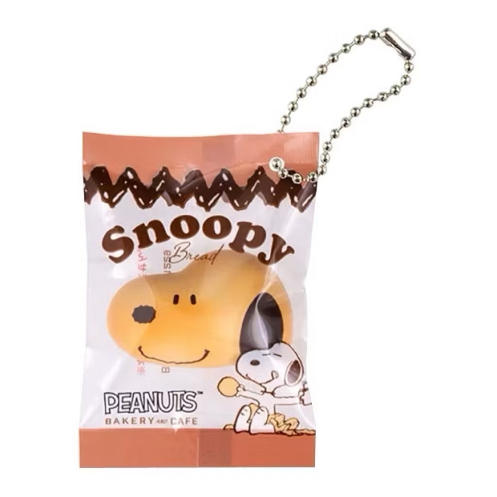 【富士🇯🇵日本代購】全新正版現貨 史努比 SNOOPY スヌーピー BANDAI 轉蛋 扭蛋 捏捏麵包吊飾 歐拉夫-規格圖1