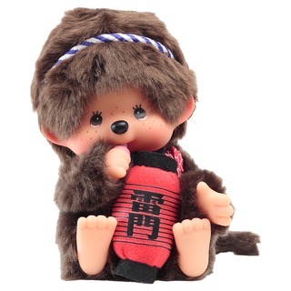 【富士🇯🇵日本代購】全新正版現貨 夢奇奇 MONCHHICHI 雷門限定 淺草雷門 娃娃 擺飾 收藏 送禮-細節圖3