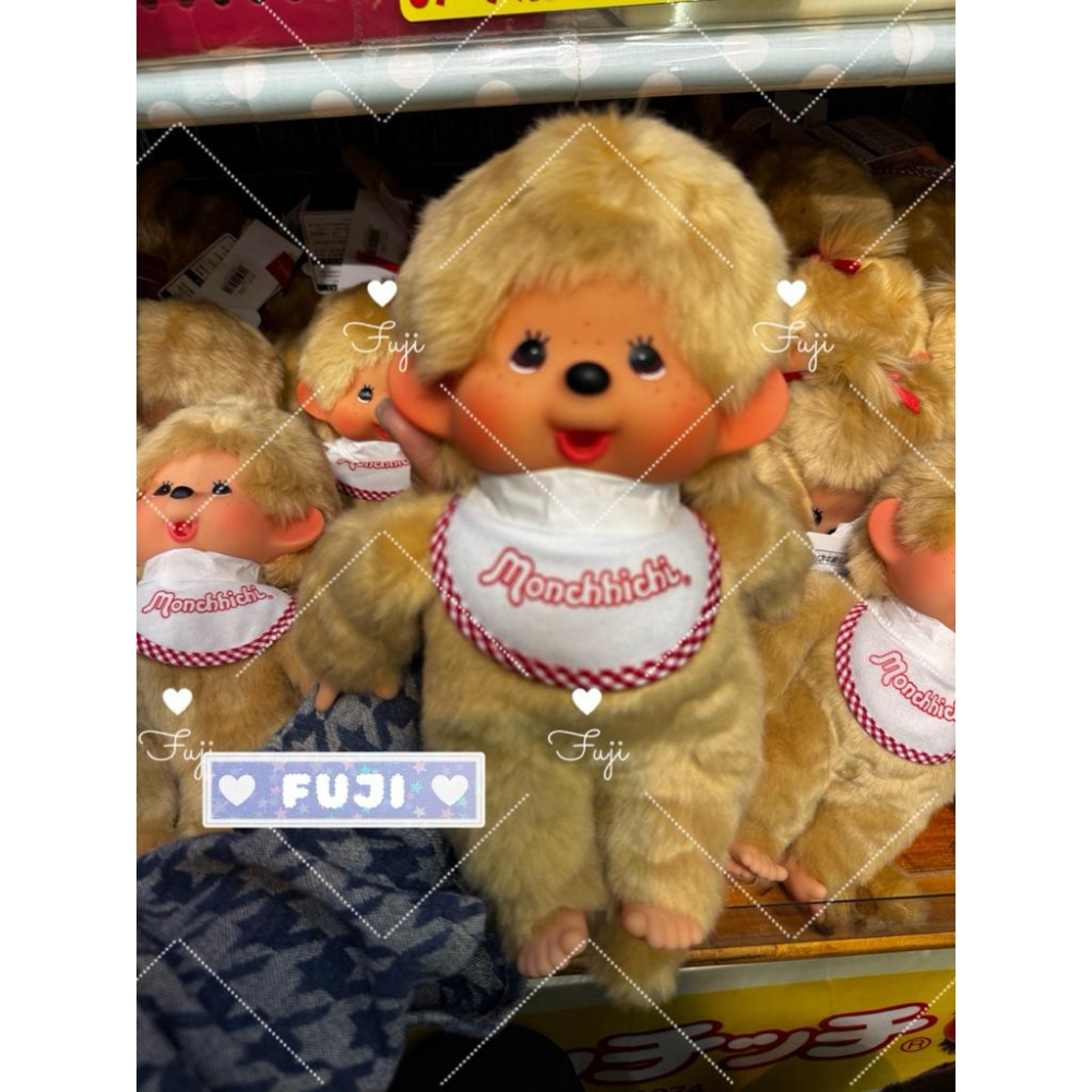 【富士🇯🇵日本代購】全新正版現貨 夢奇奇 MONCHHICHI モンチッチ 金髮 娃娃 送禮 收藏-細節圖2