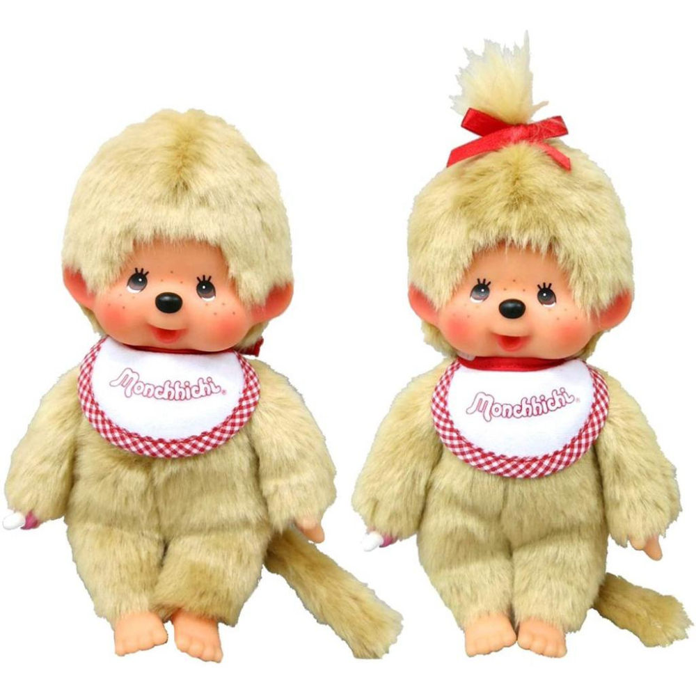 【富士🇯🇵日本代購】全新正版現貨 夢奇奇 MONCHHICHI モンチッチ 金髮 娃娃 送禮 收藏-細節圖3