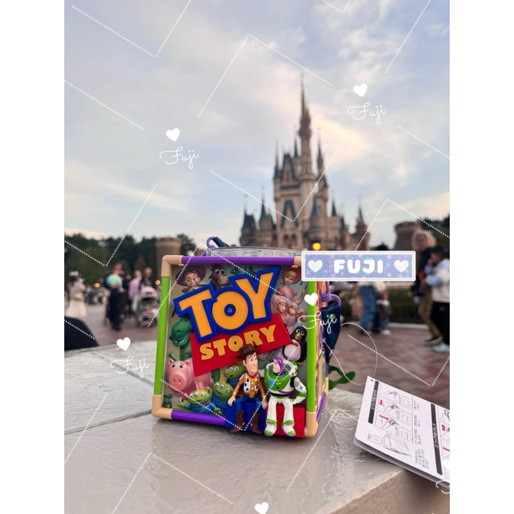 【富士🇯🇵日本代購】全新正版現貨 Disney 迪士尼 玩具總動員 爆米花桶 擺飾 交換禮物 送禮-細節圖2