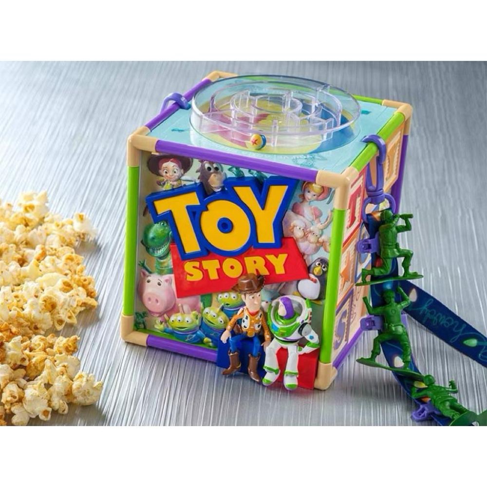 【富士🇯🇵日本代購】全新正版現貨 Disney 迪士尼 玩具總動員 爆米花桶 擺飾 交換禮物 送禮-細節圖5