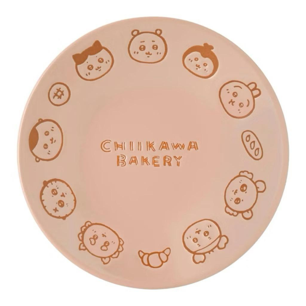 【富士🇯🇵日本代購】全新正版現貨 日本製 Chiikawa ちいかわ 吉伊卡哇 BAKERY 麵包房 陶瓷盤子 送禮-細節圖4