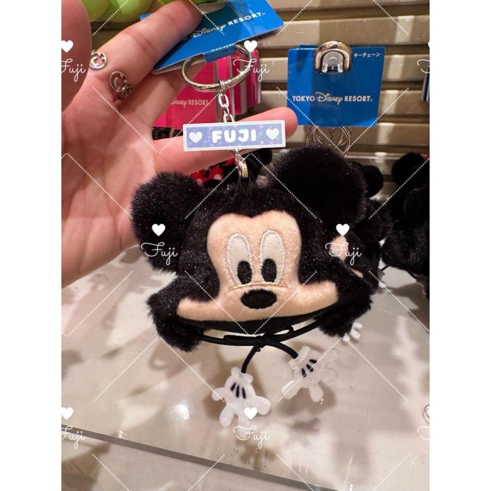【富士🇯🇵日本代購】全新正版現貨 Disney 迪士尼 東京迪士尼 米奇 米妮 頭套 鑰匙圈 吊飾 裝飾 送禮 交換禮物-細節圖3