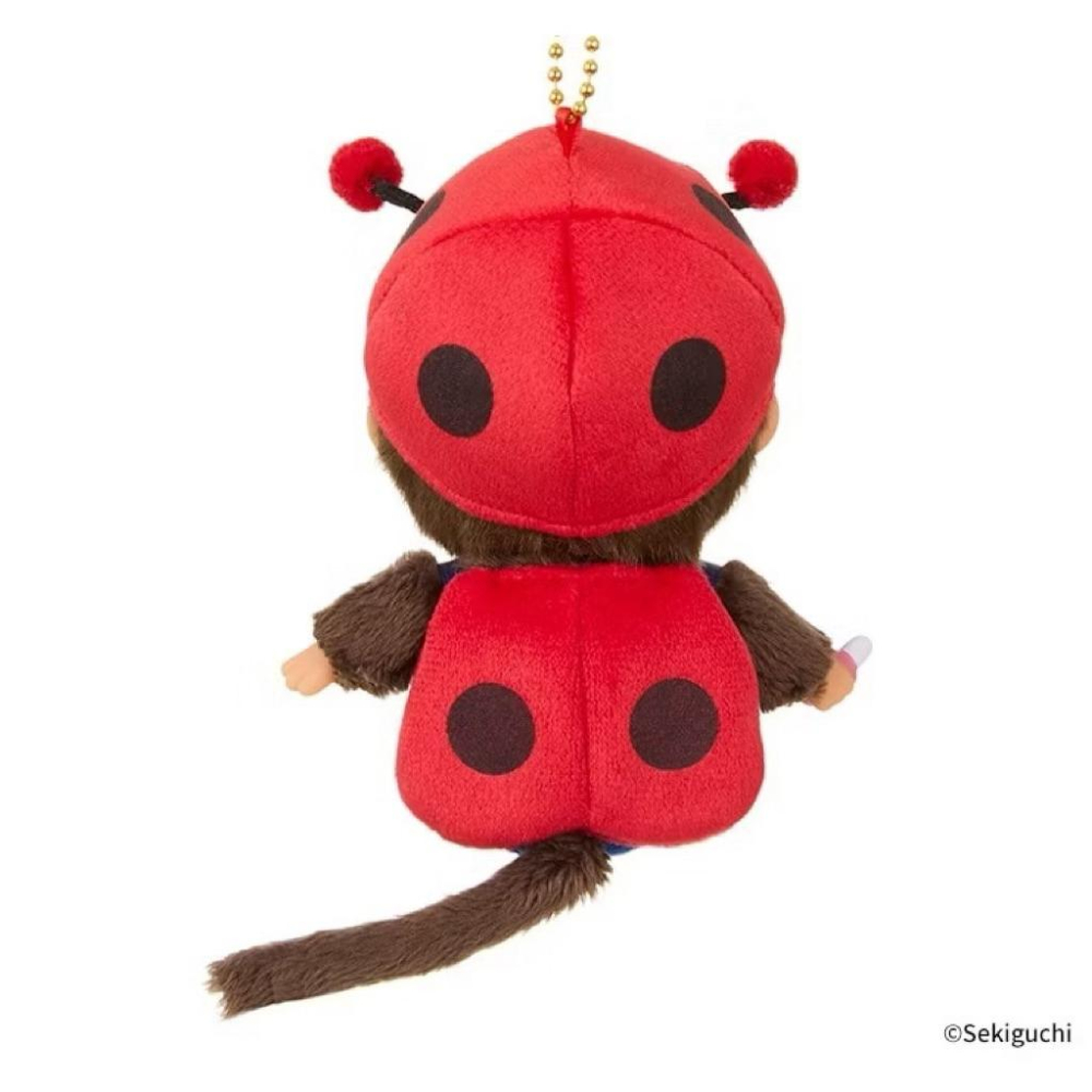 【富士🇯🇵日本代購】全新正版現貨 夢奇奇 MONCHHICHI 瓢蟲 🐞 吊飾 娃娃 吊飾 收藏 送禮-細節圖2