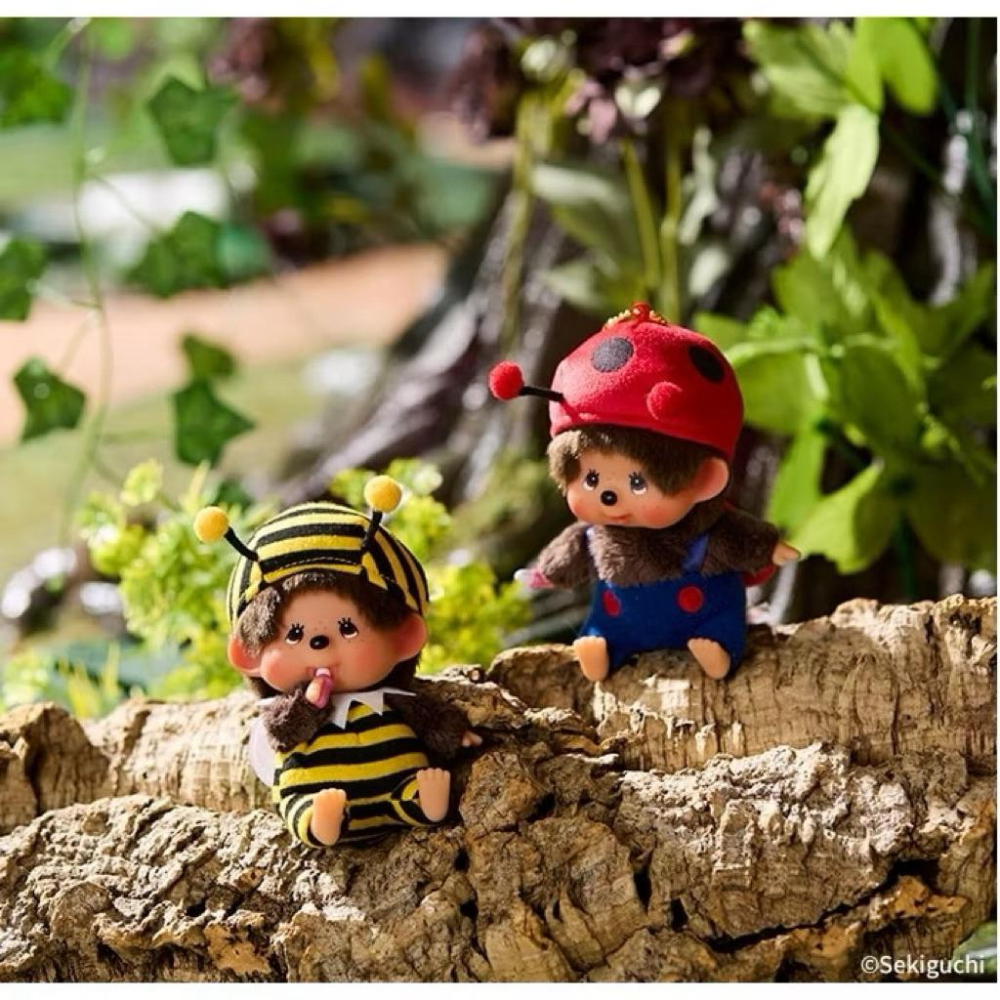 【富士🇯🇵日本代購】全新正版現貨 夢奇奇 MONCHHICHI 瓢蟲 🐞 吊飾 娃娃 吊飾 收藏 送禮-細節圖3