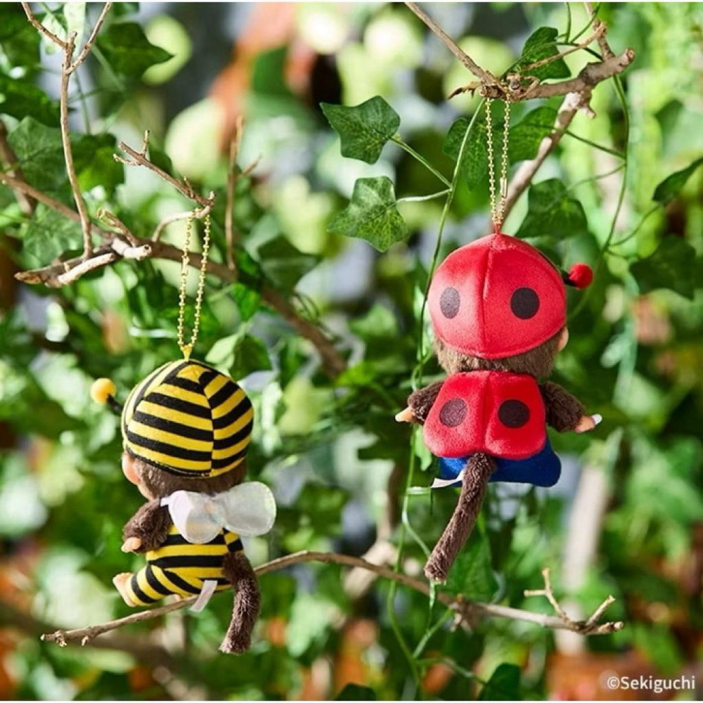【富士🇯🇵日本代購】全新正版現貨 夢奇奇 MONCHHICHI 瓢蟲 🐞 吊飾 娃娃 吊飾 收藏 送禮-細節圖4