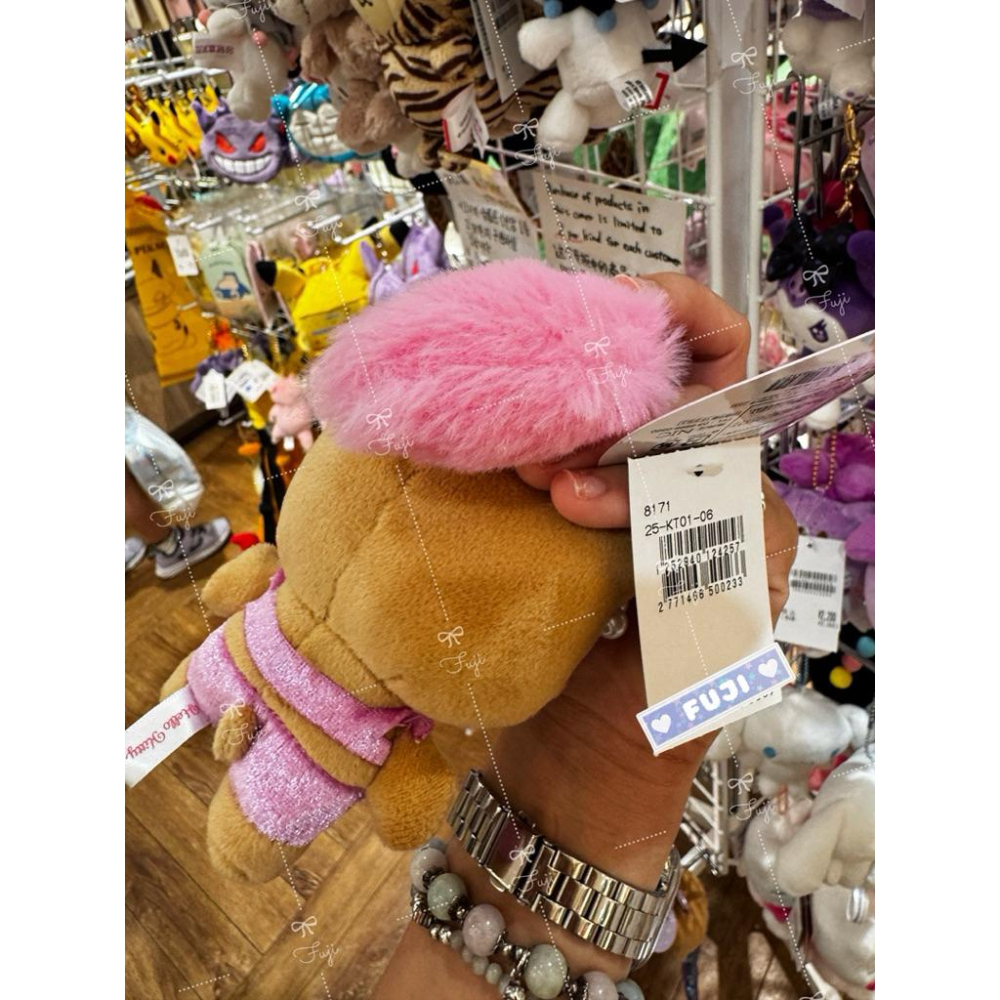 【富士🇯🇵日本代購】全新正版現貨 Sanrio 限量 曬黑 kitty 美人魚 長腳kitty マーメイド 吊飾 鑰匙圈-細節圖4