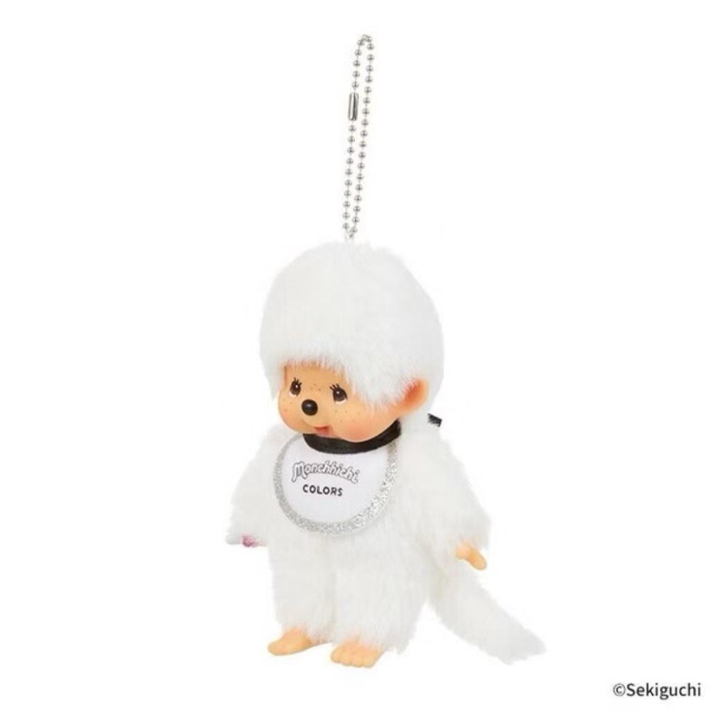 【富士🇯🇵日本代購】全新正版現貨 夢奇奇 MONCHHICHI 黑白夢奇奇 稀有 限量款 送禮 情侶款-細節圖4