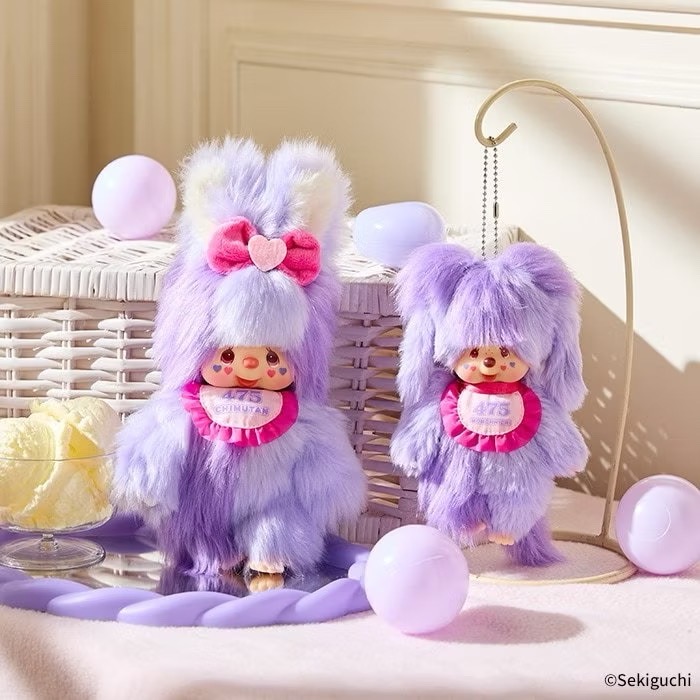 【富士🇯🇵日本代購】全新正版現貨 夢奇奇 Monchhichi x 475 Shinako 聯名 獨角獸 🦄  吊-細節圖3