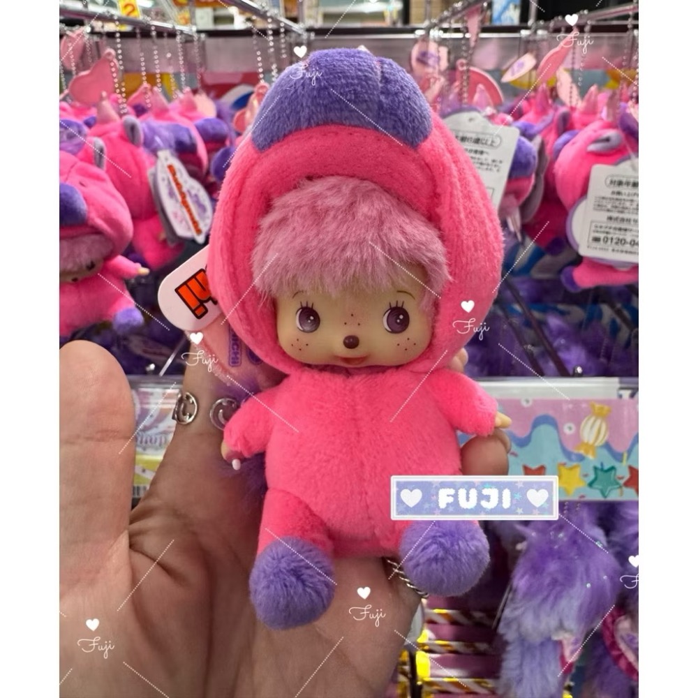 【富士🇯🇵日本代購】全新正版現貨 夢奇奇 Monchhichi x 475 Shinako 聯名 獨角獸 🦄  吊-細節圖5
