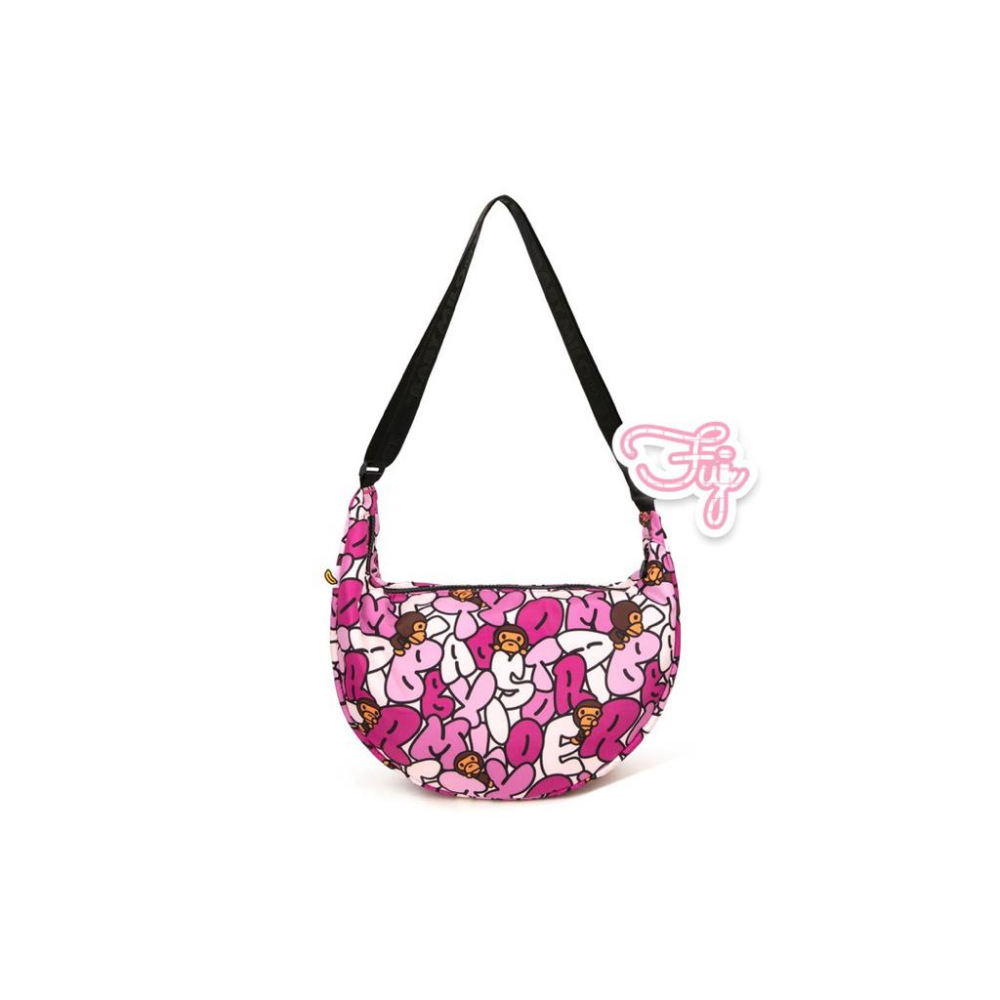 【富士🇯🇵日本代購】全新日本現貨 BAPE BABY MILO BUBBLE CAMO MEDIUM CROSS BAG-細節圖2