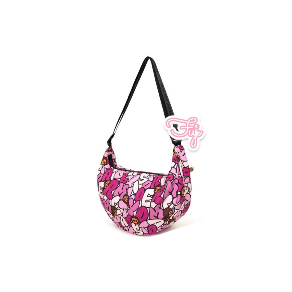 【富士🇯🇵日本代購】全新日本現貨 BAPE BABY MILO BUBBLE CAMO MEDIUM CROSS BAG-細節圖3