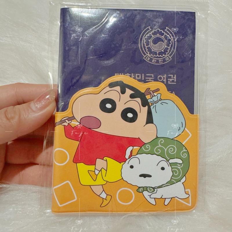 【富士🇰🇷韓國代購】全新正版現貨 蠟筆小新 クレヨンしんちゃん 韓國限定 護照套 小新 送禮-細節圖2