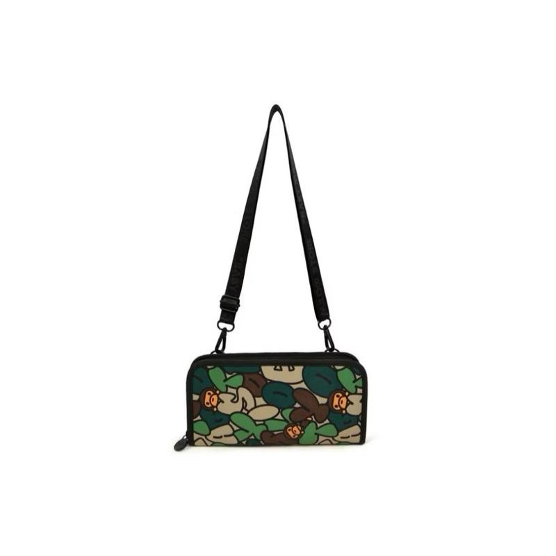 【富士🇯🇵日本代購】全新正版現貨 BAPE BABY MILO passport case 護照包 側背包 送禮-細節圖3