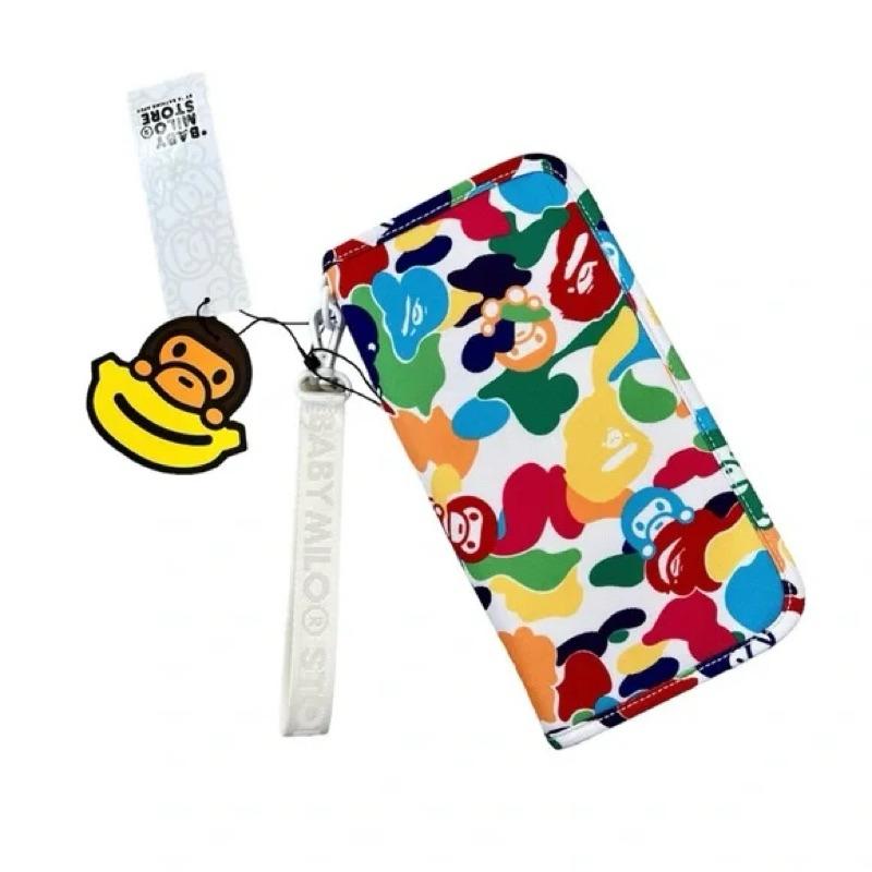 【富士🇭🇰香港代購】全新正版現貨 A Bathing Ape Bape BABY MILO 多色迷彩 拉鏈皮夾 護照套-細節圖2