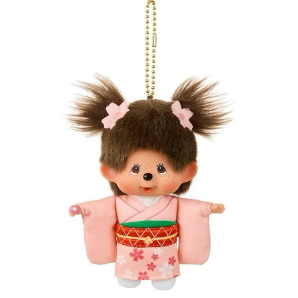 【富士🇯🇵日本代購】全新正版現貨 夢奇奇 MONCHHICHI 和服 👘 女生夢奇奇 吊飾 收藏 送禮-細節圖2