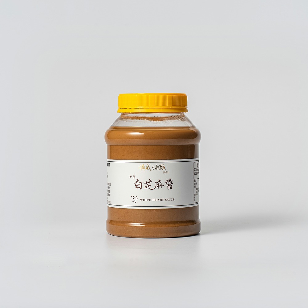 【順成油廠】原味白芝麻醬-細節圖2
