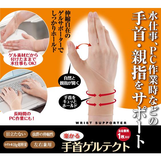 ～日本製～左右手通用～防水款拇指護腕-細節圖2