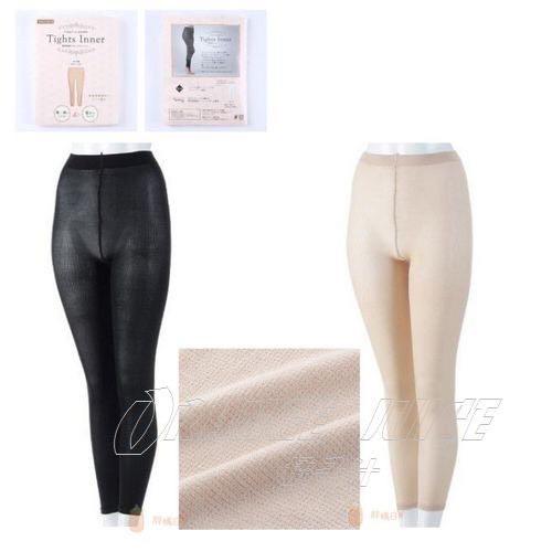 日本製 Tights 極輕薄吸濕 # 發熱褲 # 絲襪褲 # 黑色 # 膚色-細節圖2