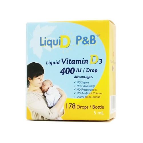 Liquid P&amp;B 優寶滴 高濃縮液態維生素D3 5ml/瓶 ◆歐頤康 實體藥局◆ 預購商品